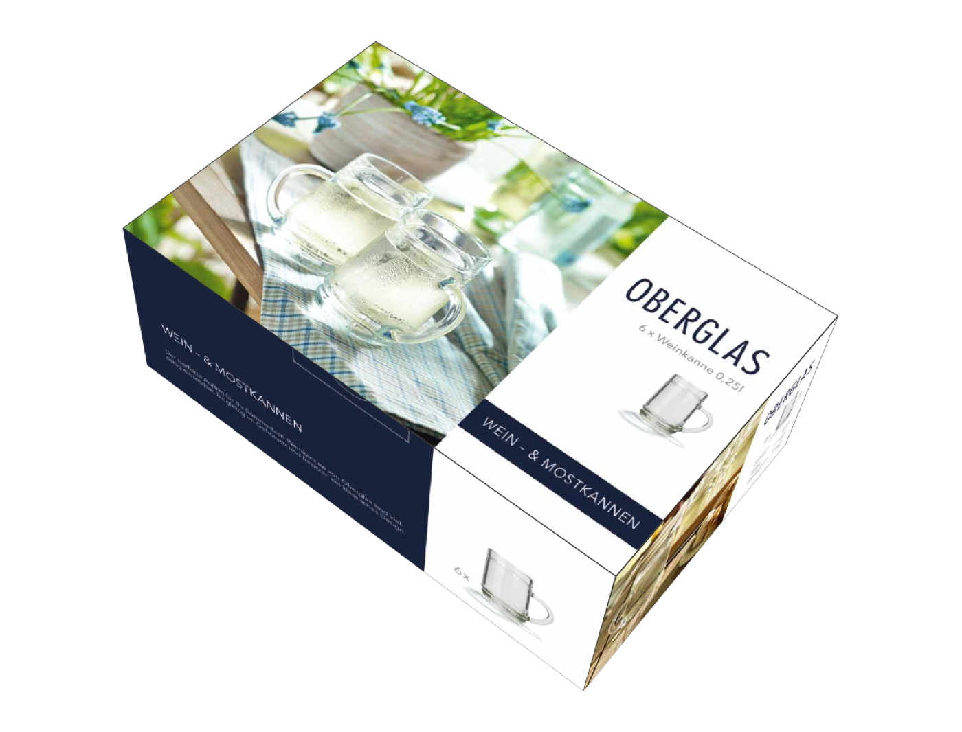 Verpackung Weinkanne